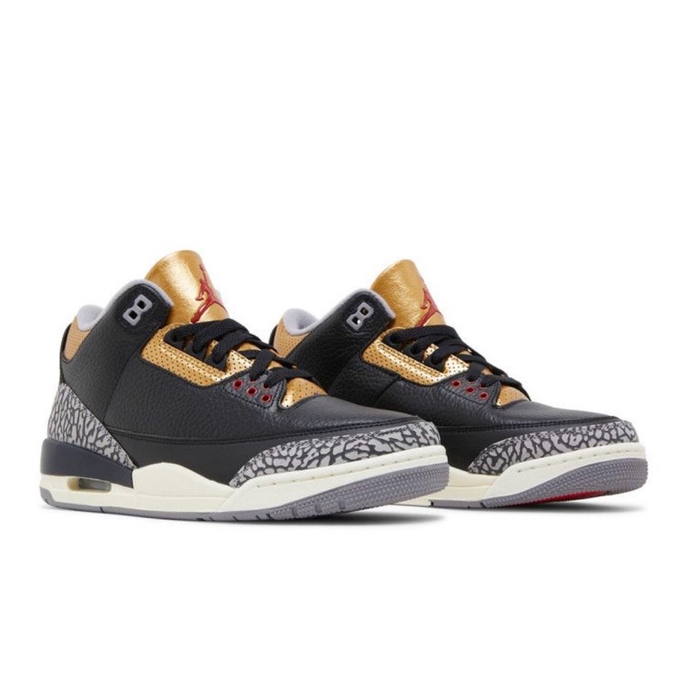 Jordan 3 Retro
Black Cement Gold (Women's)